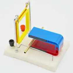Équipement d'expérimentation de physique pour tester le champ magnétique au courant, instrument d'enseignement du premier cycle du secondaire 