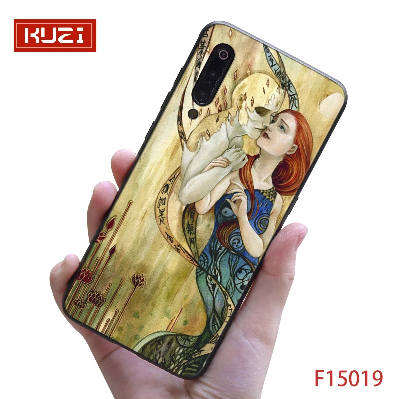 Мягкий силиконовый чехол Gustav Klimt The Kiss art painting с золотыми слезами для телефона samsung galaxy a50 a70 a30 a40 a20 s8 s9 s10 plus - Цвет: F15019