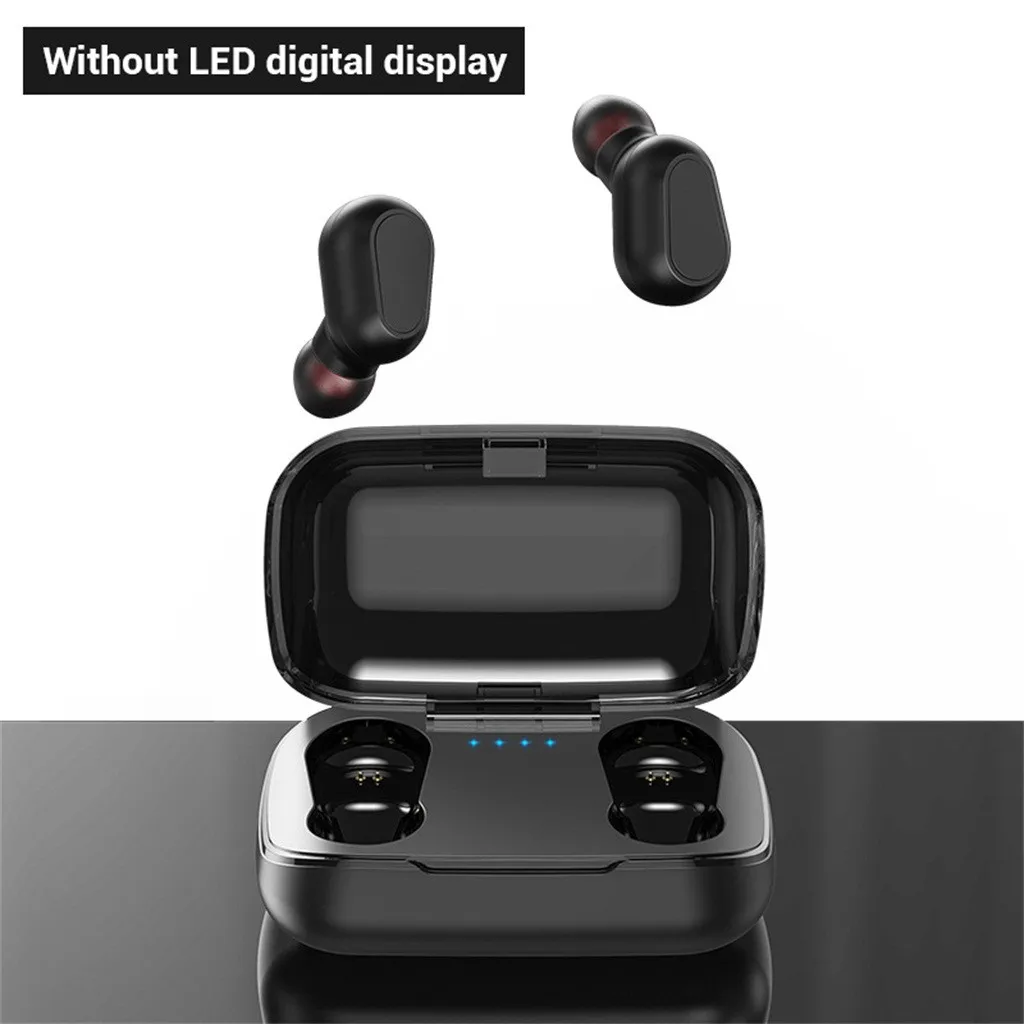 20# Bluetooth наушники для близнецов, Беспроводная мини-гарнитура, Bluetooth 5,0, Спортивная гарнитура, портативная зарядная коробка, беспроводные наушники