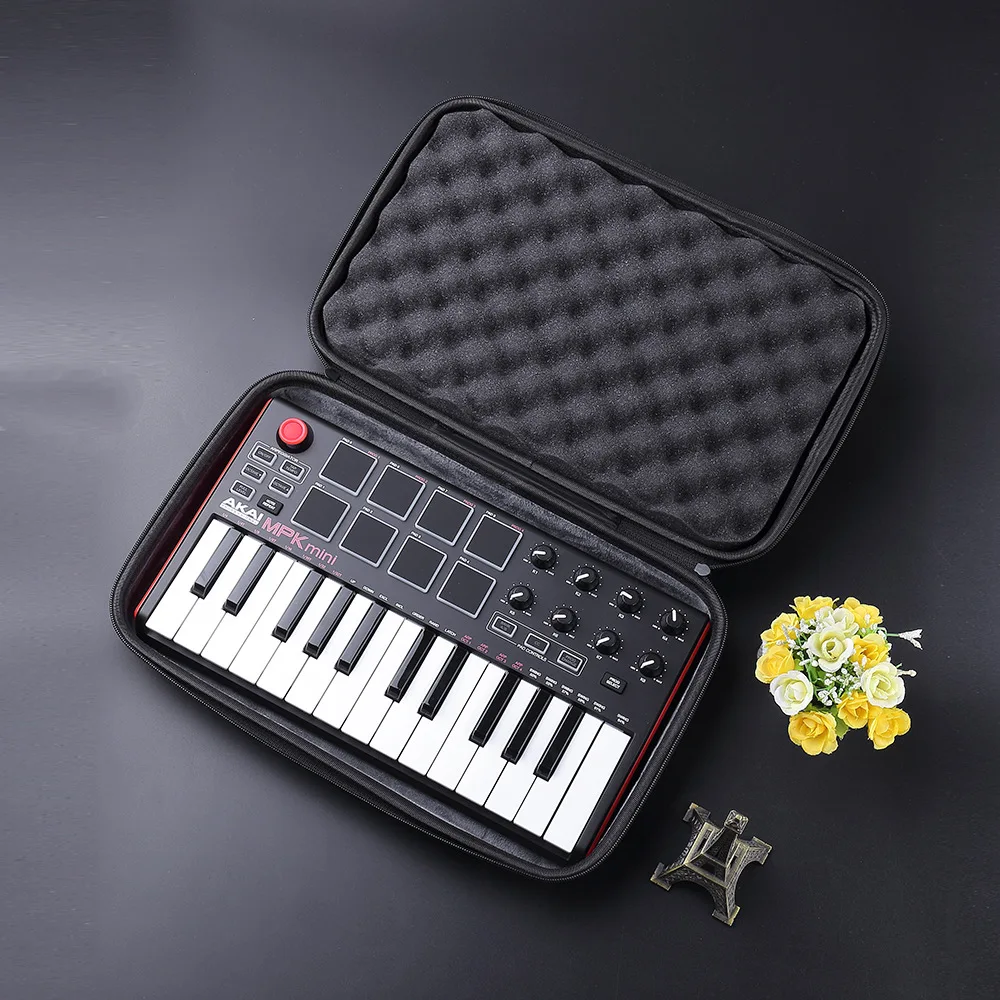 Новые путешествия чехол для акаи Профессиональный МПК мини MKII& МПК мини игровой | 25-ключ USB MIDI Drum& контроллер клавиатуры