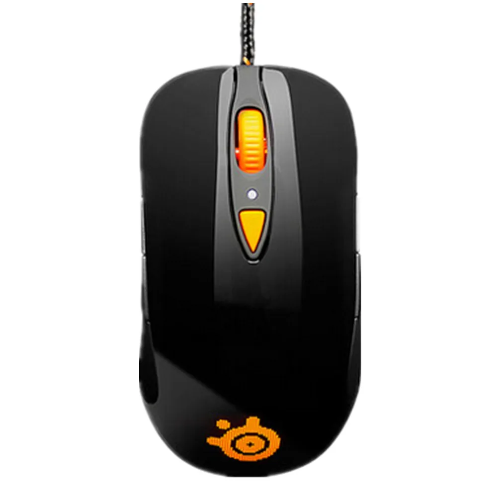 Steelseries сэнсэй сырой Frostblue игровая мышь, Steelseries Engine Steelseries& Laser mouse& HEAT ORANGE EDITION