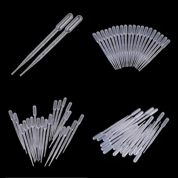 

Plastic 20PCS Eye Dropper Transfer Graduated Pipettes Educational Supplies Practical Transparent 3ml Pipettes Disposable safe