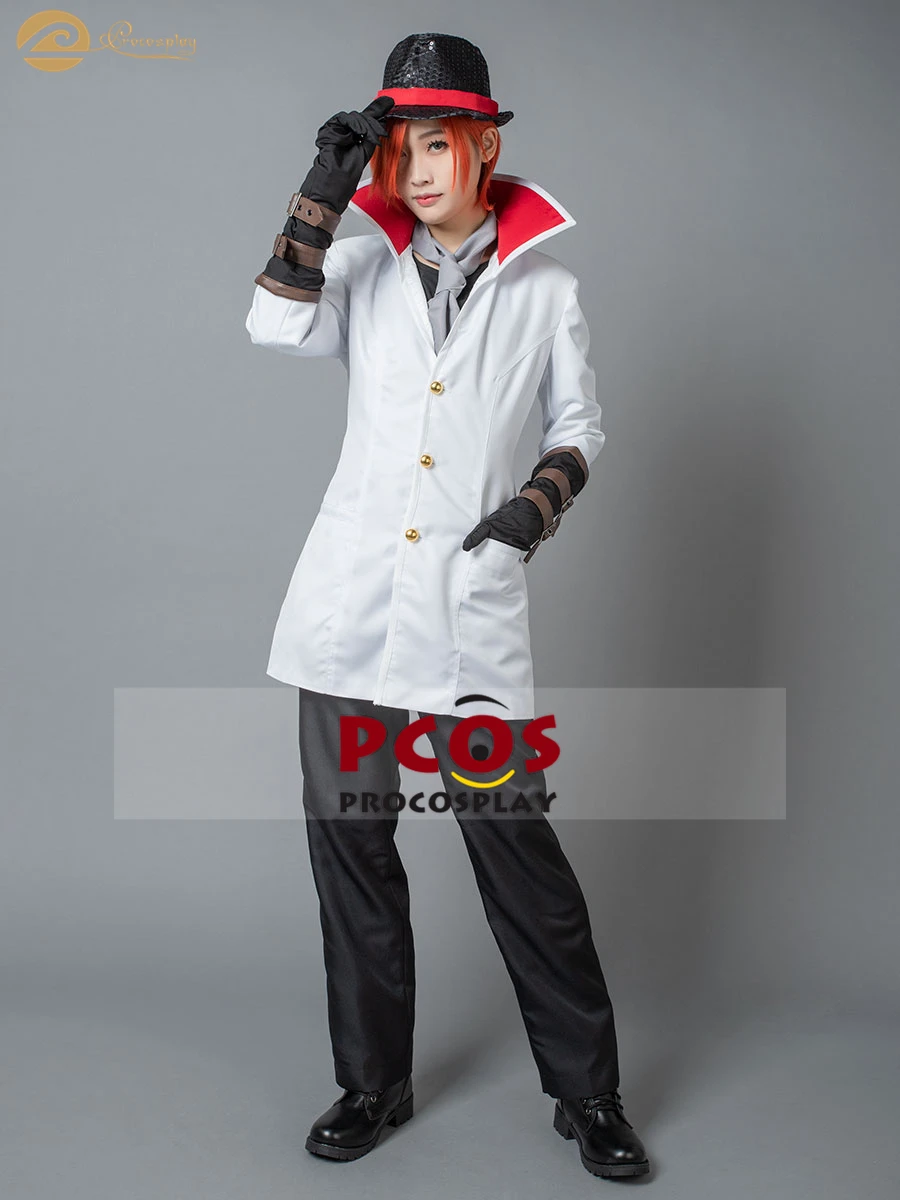 Pro cosplay RWBY Roman Torchwick косплей костюм и шляпа для мужчин mp000798
