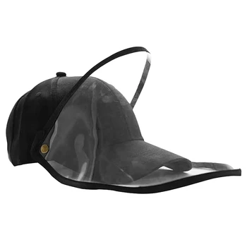 

Safety Mask Outdoor Baseball Cap, Adjustable Windproof and Anti-Fog Mask, Removable Visor, Anti-Spitting Protective Mask, Hat