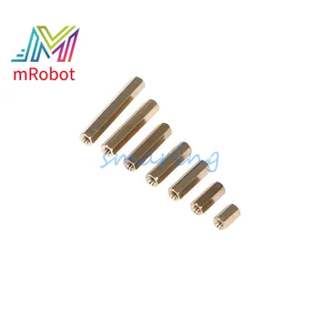 

10Pcs M3 8-30mm Hex Brass Spacing Screws Threaded Pillar PCB Computer PC Motherboard StandOff Spacer