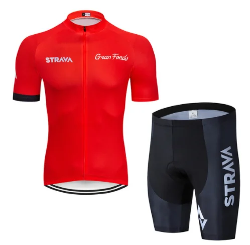Pic Color14 STRAVA 2020Pro Велоспорт Kleding наборы велосипедная форма Zomer Mans Wielertrui Набор дорожный Fiets Джерси MTB fiets slijage - Цвет: Pic Color14