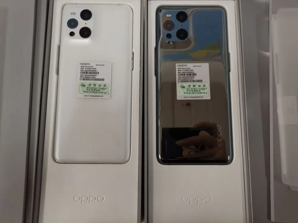 Original New Official OPPO Find X3 5G Cell Phone Snapdragon 870 NFC 6.7Inch AOLED 50.0MP Rear Camera 65W SuperVOOC Android 11 8gb ram