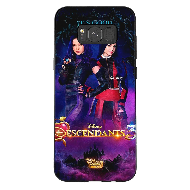 Чехол для samsung Galaxy A10 A10S A20 A20S A20E A30 A30S A40 A40S A50 A50S A60 A70 A70S изображением героев фильма «наследники» 3 - Цвет: B6