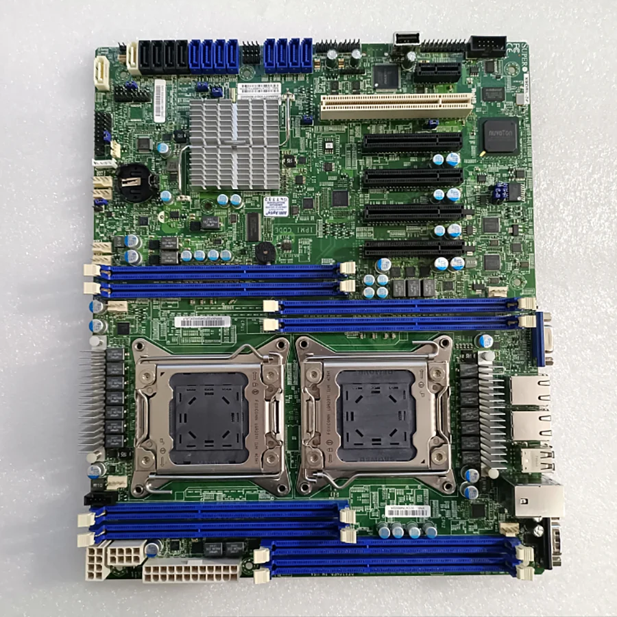Supermicro X9DRL-3F X79 Dual 2011 Motherboard with NVME Boot Support, SAS Compatibility, and E5-26 Series V1/V2 CPU Compatibility Description Image.This Product Can Be Found With The Tag Names Computer Components, Computer Office, Motherboards