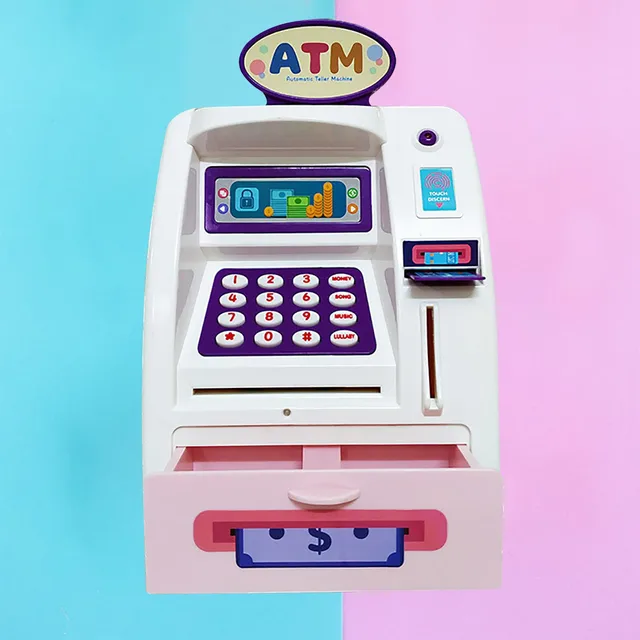Toys & Hobbies Money & Banking Toys Atm Savings Bank Toys Kids Talking