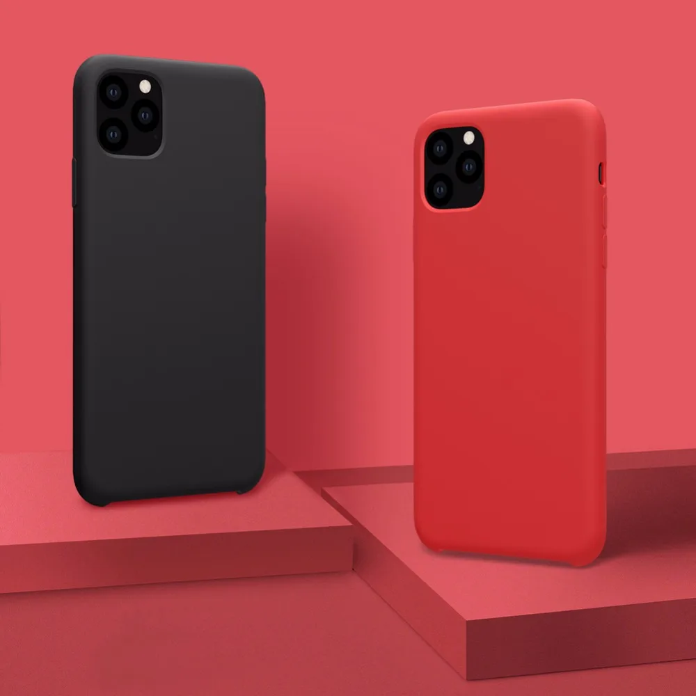 10 шт./лот защитный чехол Nillkin Flex Pure для iphone 11 pro 5,8 дюймов жидкий силиконовый резиновый противоударный чехол для телефона