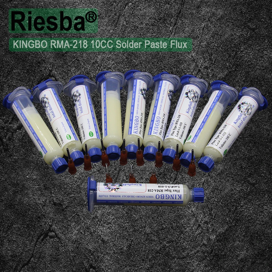 Паяльный пастообразный флюс KINGBO 10 куб. См для пайки Наконечник иглы (1 шт./лот 3 5