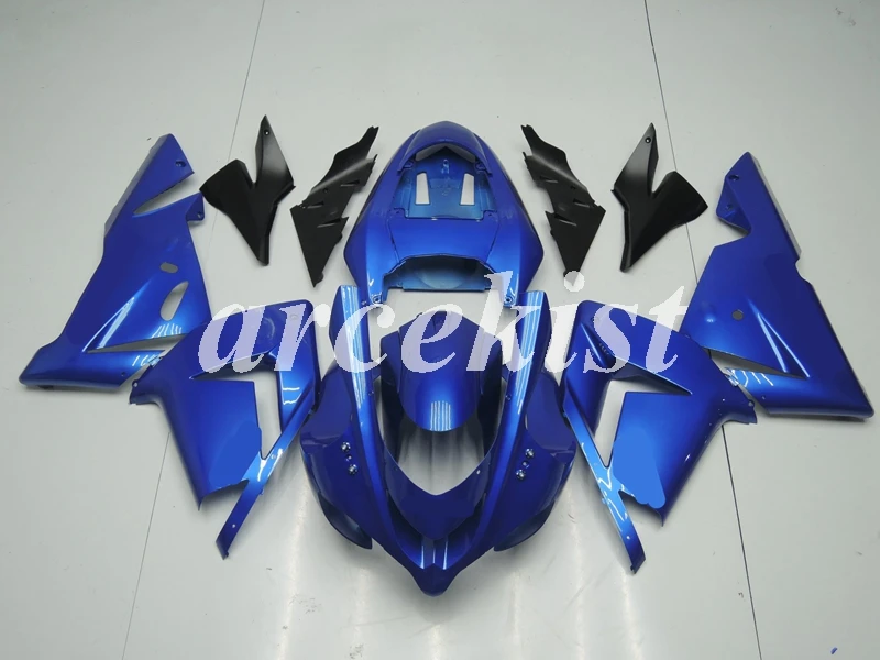 ABS мотоцикл Полный обтекатели комплект подходит для Kawasaki Ninja ZX10R 2004 2005 04 05 10R Обтекатель тела набор синий