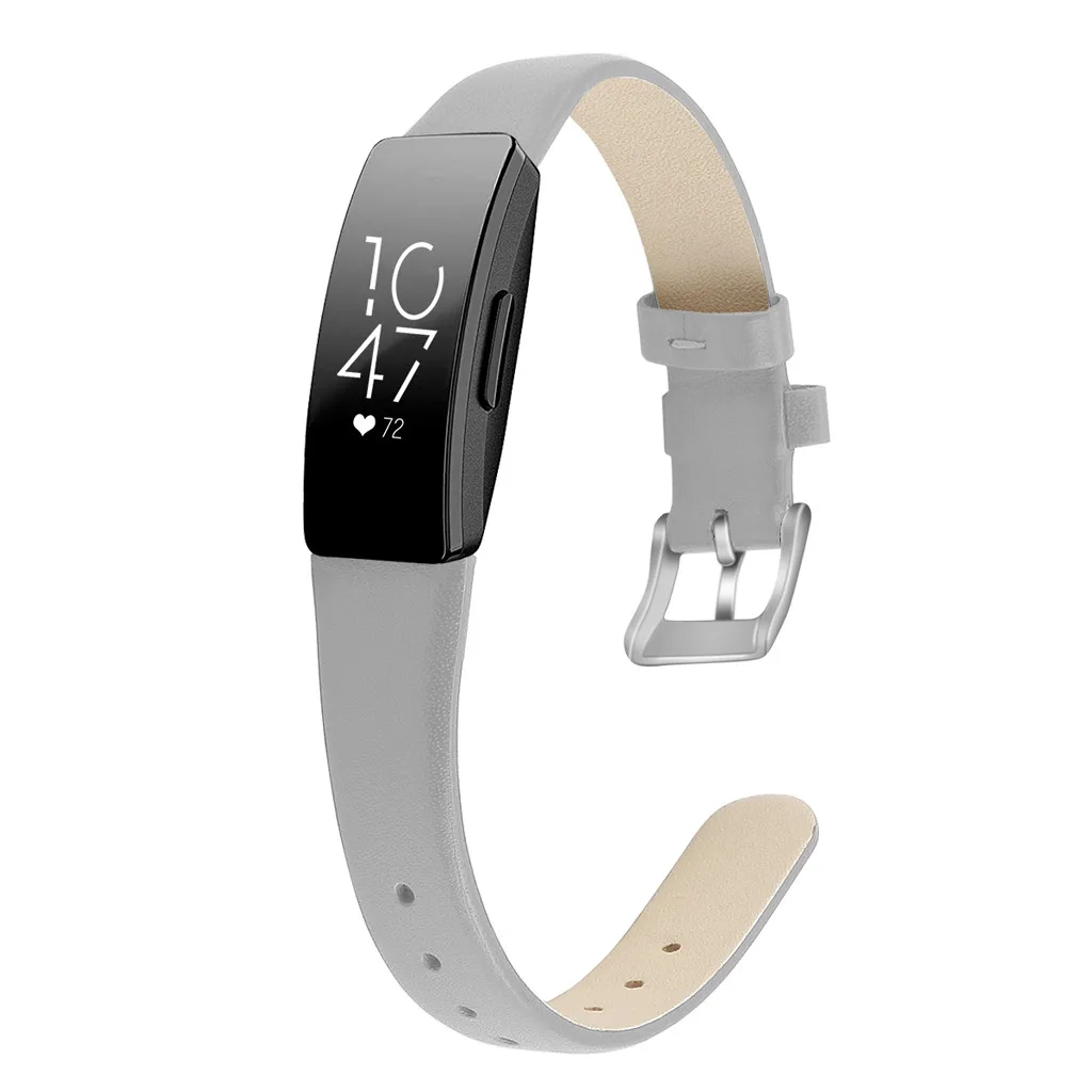 Горячая Высокое качество Замена кожаный браслет ремешок для Fitbit Inspire/Inspire HR