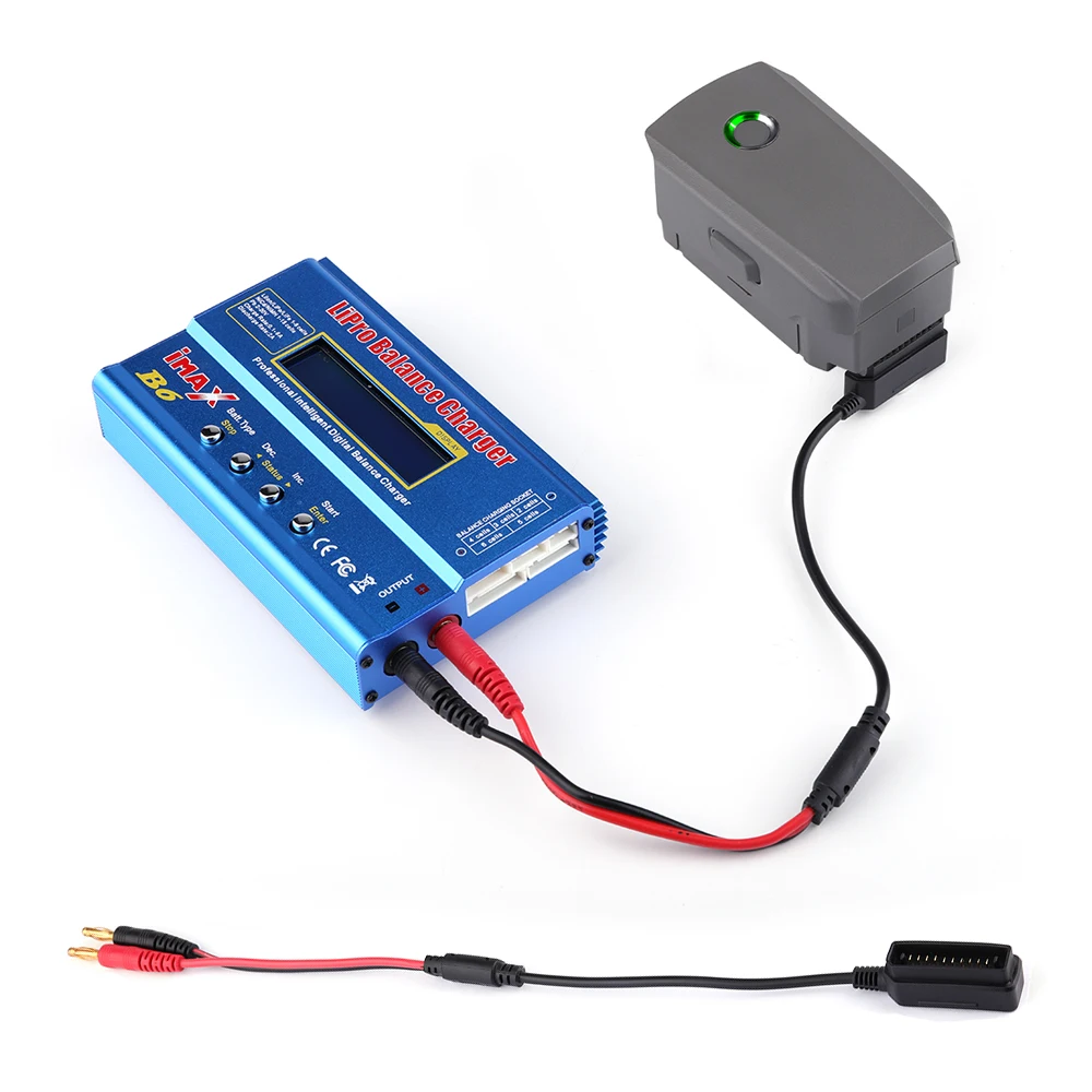Flash Sale RKM Quick Charge Cable for DJI Mavic 2 Battery Conversion B6 B6AC MINI Balance Charger Charging Transfer for MAVIC 2 Pro Zoom Drone 