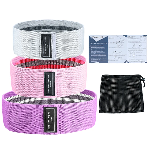 CSolis Fitness Fabric Resistance Band for Glute Activation ǀ Hip Circle 