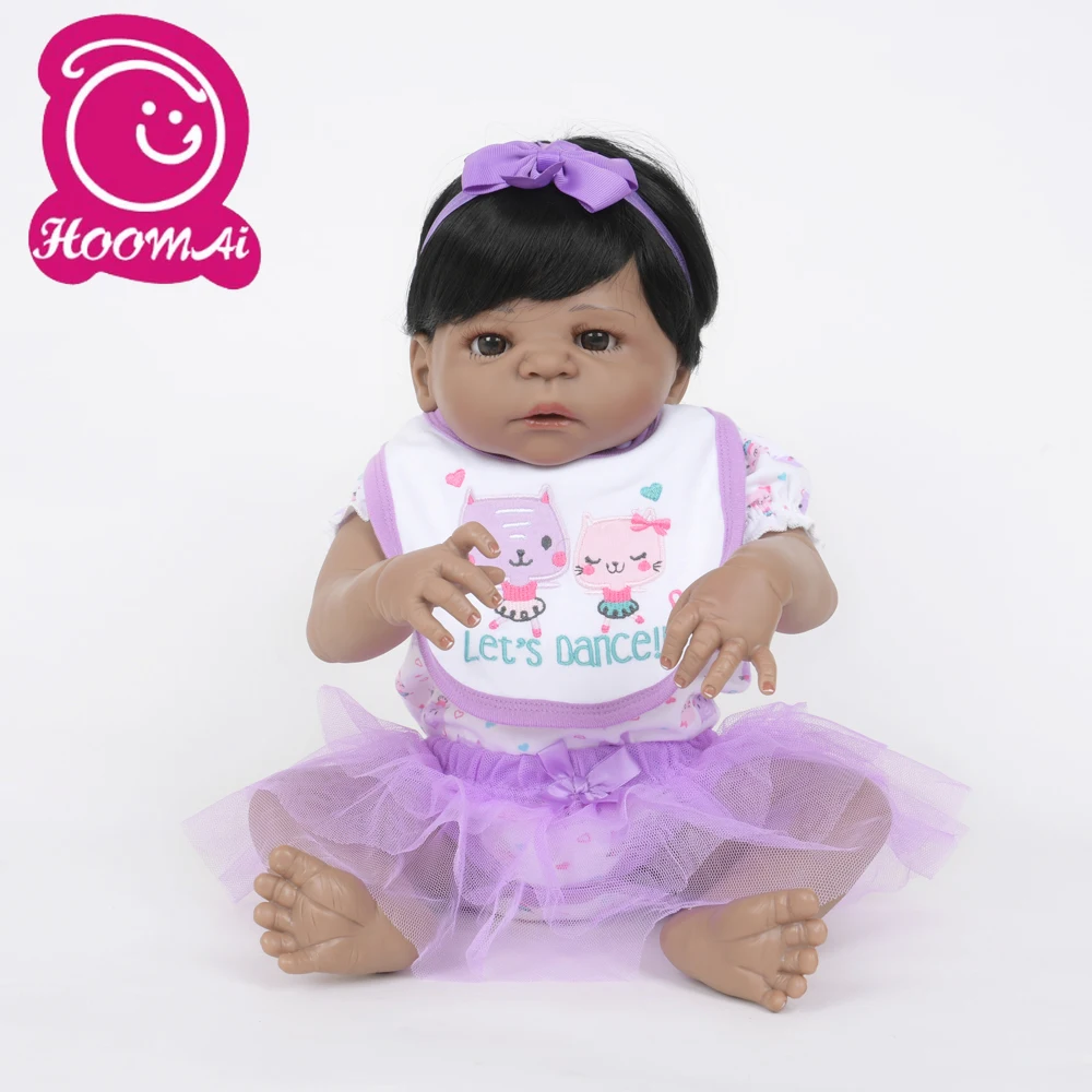 2" имитация принцессы Bebe Reborn baby girl куклы полный Силиконовый корпус водонепроницаемый Reborn дети Playmate ребенок подарок на день рождения 55 см