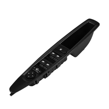 

Durable Car Electric Window Switch ABS Plastic Control Switch Panel Black Rear View Mirror Switch for Citroen C4