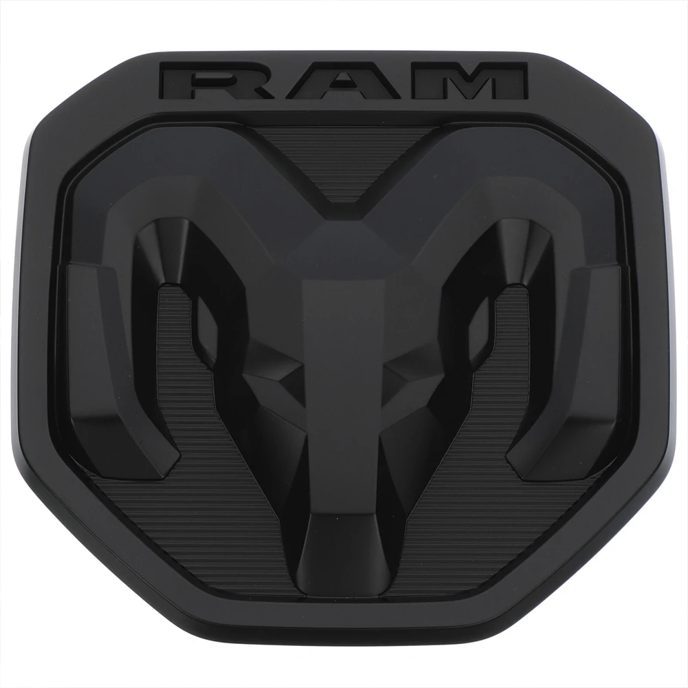 CARRUN 2Pc 3D Car Emblem For Leaping Ram Body Fender Emblem Premium Car Nameplates for Ram 1500 Black CARRUN 2Pc 3D Car Emblem For Leaping Ram Body Fender Emblem Premium Car Nameplates for Ram 1500 Black