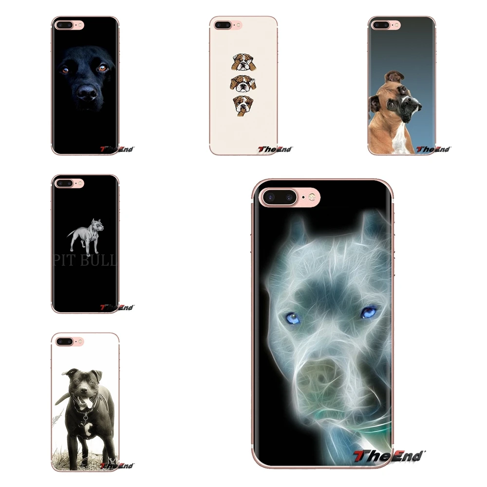 

Puppy Pit bull Pitbull Gog Soft Transparent Shell Covers For Huawei Mate Honor 4C 5C 5X 6X 7 7A 7C 8 9 10 8C 8X 20 Lite Pro