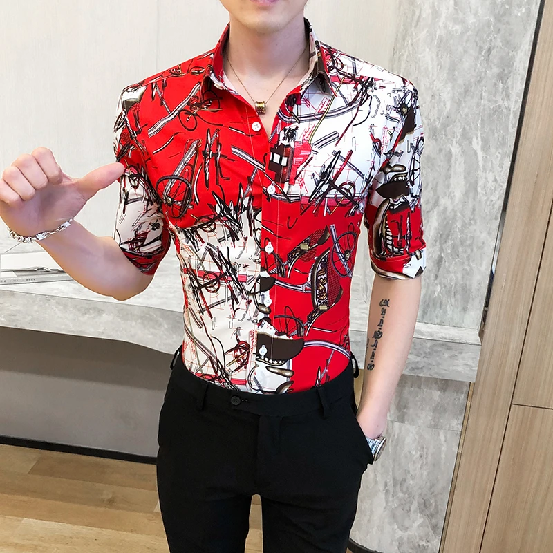 slim fit designer shirts