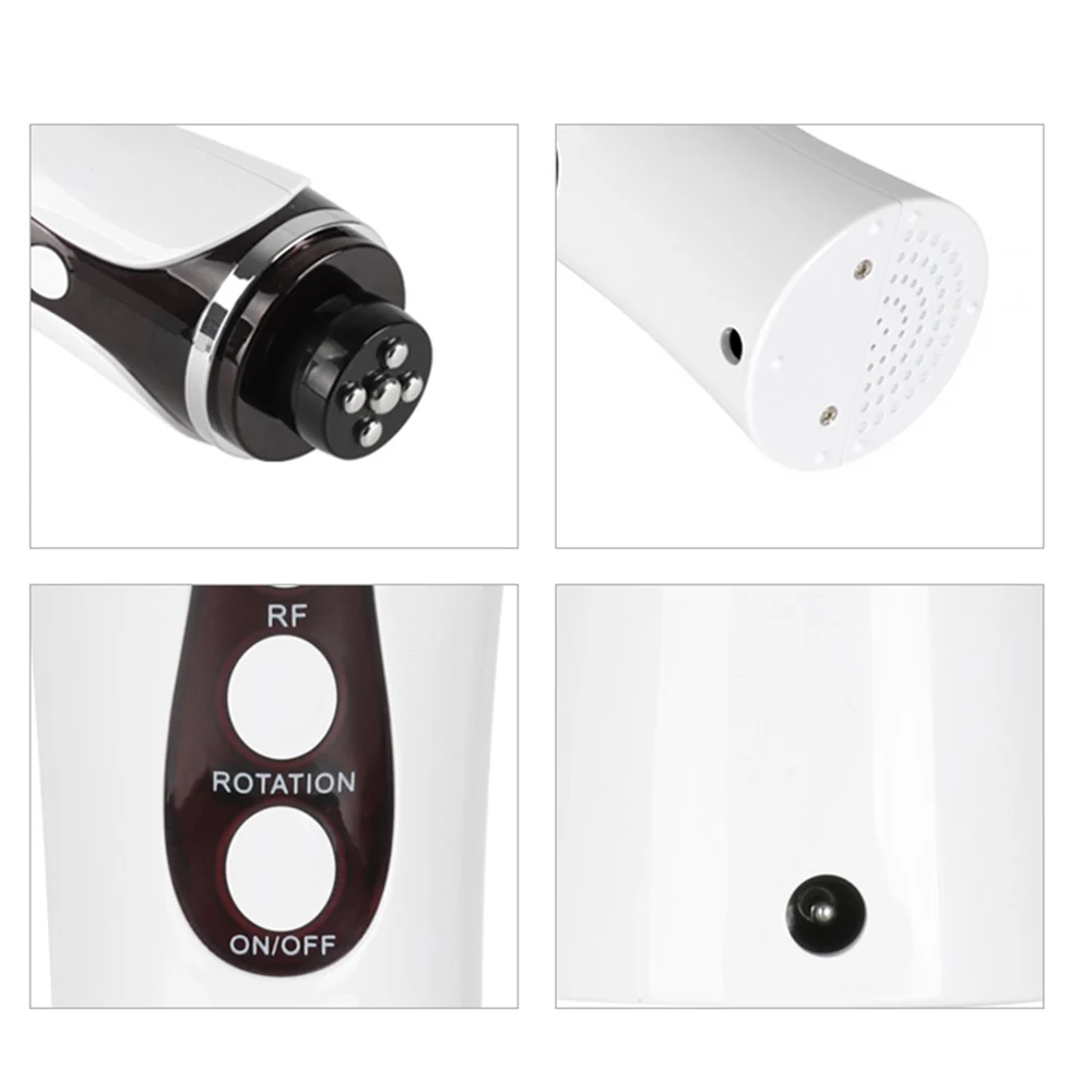  AOKO 360 Degrees Rotate RF Radio Frequency Beauty Machine Facial Face Neck Body Massager LED Photon - 4000528512941