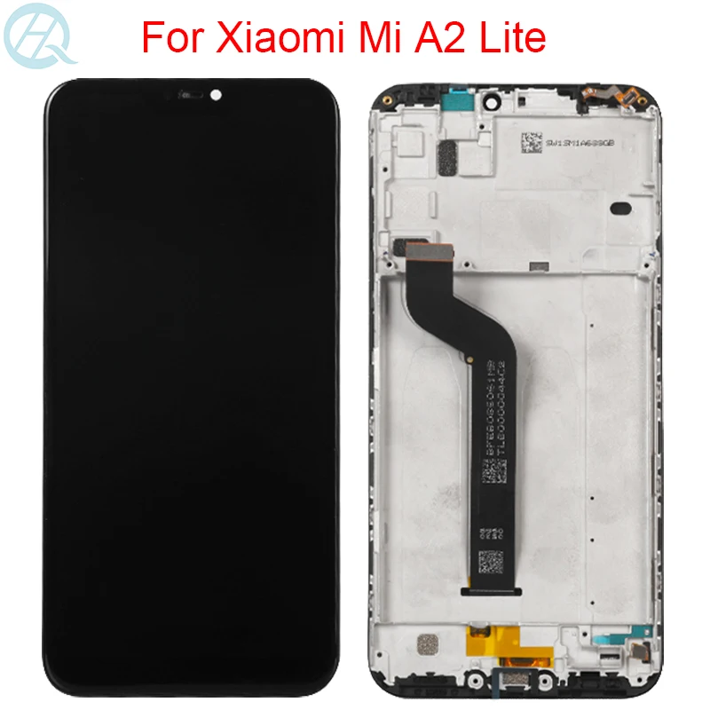 Оригинальный 10 дюймовый сенсорный дисплей для Xiaomi A2 Lite ЖК с рамкой экран в сборе 5