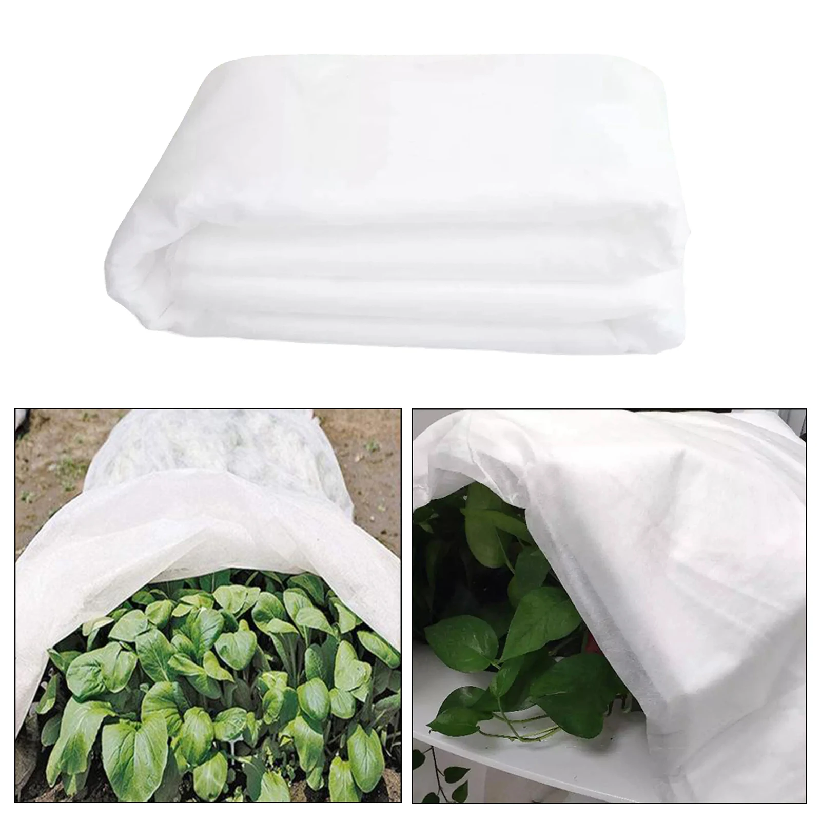 Winter Reusable Plant Cover Non-Woven Fabric Freeze Protection Frost Blanket Garden Trees Flowers Vegetables Warm Cover