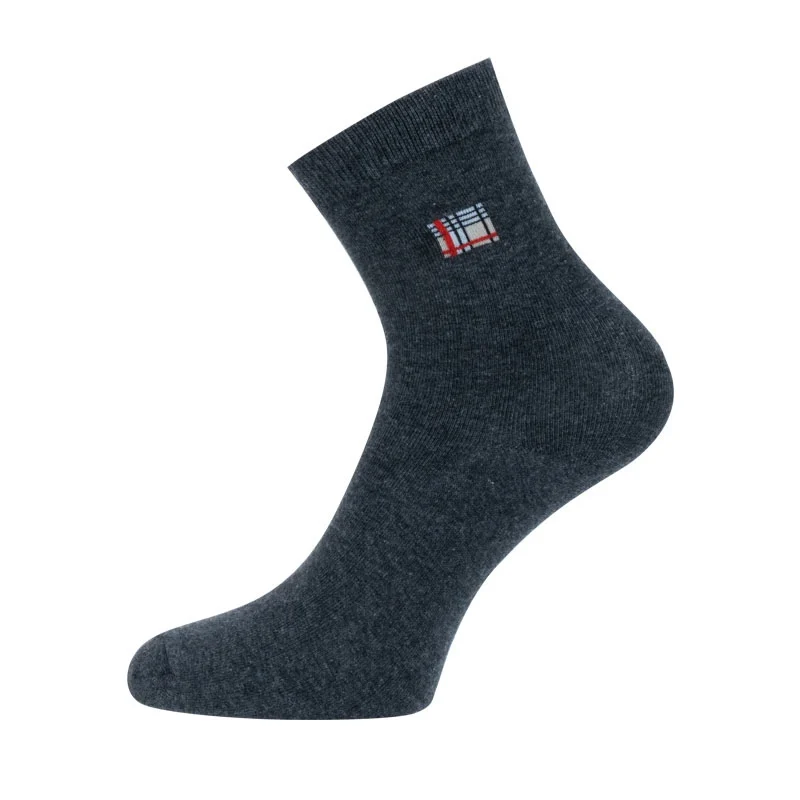 

Cotton Socks Men Breathable Embroider Standard Length men's long socks Classic Business Calcetines Durable Solid Fashion Sock