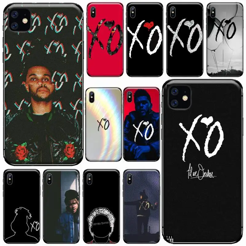 

The Weeknd XO Phone Case for iPhone 11 12 pro XS MAX 8 7 6 6S Plus X 5S SE 2020 XR