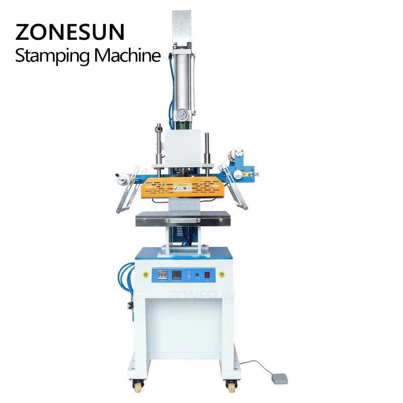 ZONESUN ZS 819M2 300*400 мм пневматическая цифровая машина для тиснения фольгой и тиснения|