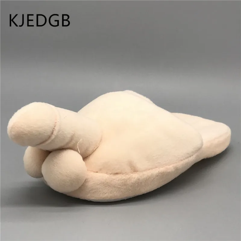 KJEDGB/Новинка года; Зимняя мужская обувь из хлопка; плюшевые теплые хлопковые тапочки; домашние тапочки с индивидуальным носком; пара тапочек