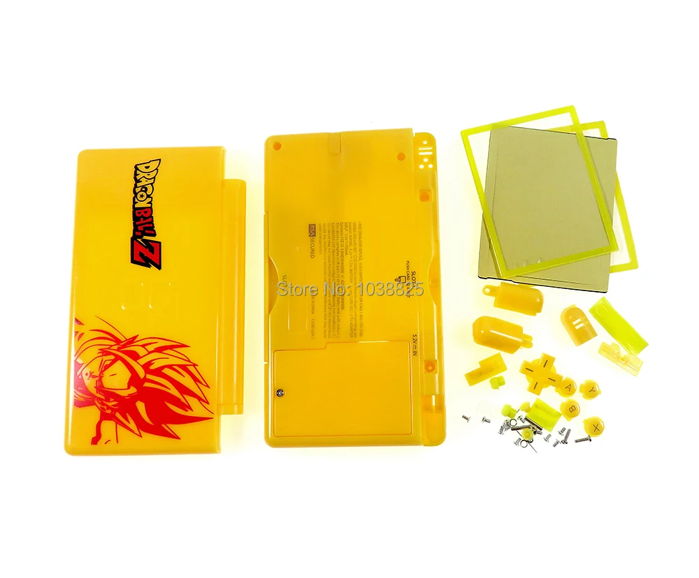 10 компл./лот для NDSL чехол с кнопками ограниченная серия дизайн Nintendo DS Lite корпус