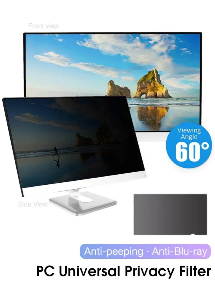 12 5 20 Desktop Monitor Universal Privacy Filter Screen Protector