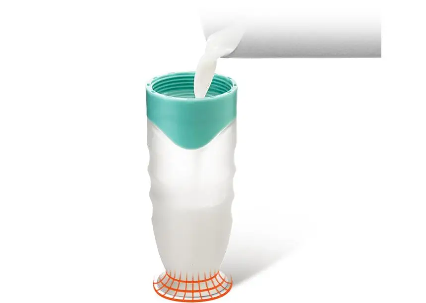 90ml Baby Squeezing Feeding Spoon Silicone Feeding Bottle Training Spoon Infant Cereal Food Spoon Infant Cereal Supplement