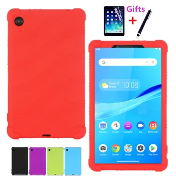

Case For Lenovo tab M7 tb-7305x tb-7305i tb-7305f Silicone Kids Cover Funda for Lenovo Tablet M7 Cases+screen protector film+pen
