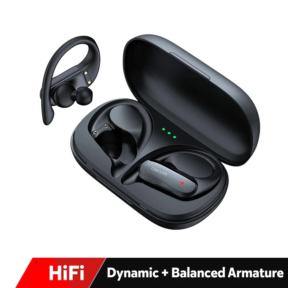 TWS-наушники DACOM Athlete Pro с гибридным драйвером Hi-Fi Bluetooth Беспроводные стереонаушники