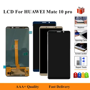 

Original 6.0'' Display Replacement For Huawei Mate 10 Pro LCD Touch Screen Digitizer Assembly For huawei BLA-A09 L29 L09 Lcds