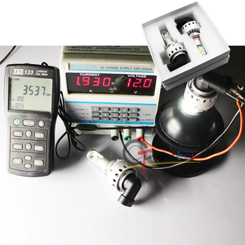 GTinthebox 2 шт. 9006 XHP50 6000K 7000LM светодиодный фары комплект высокий фара ближнего света лампы AC/DC 12 V-24 V