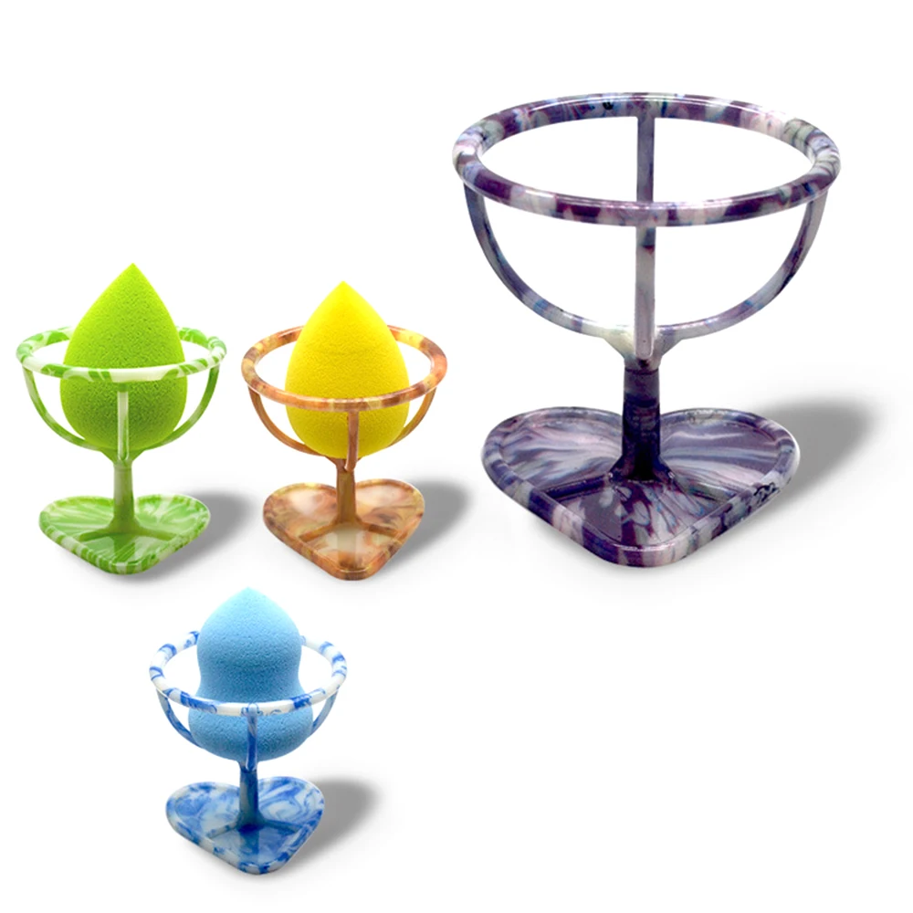 

Makeup Sponge Holder Gourd Shape Drying Rack Makeup Sponge Brush Egg Bracket Makeup Puff Holder Tool Puff Display Stand TSLM2