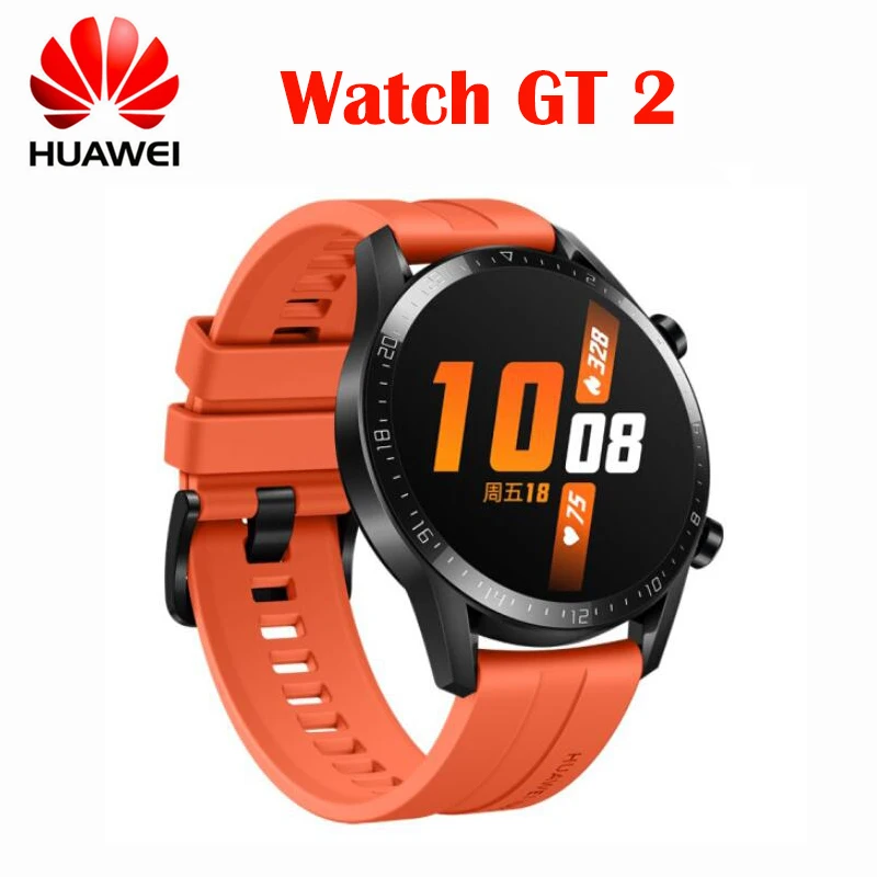 

New Original Huawei Watch GT 2 Smart watch Bluetooth Smartwatch 5.1 Bluetooth Call Heart Rate For android IOS phone