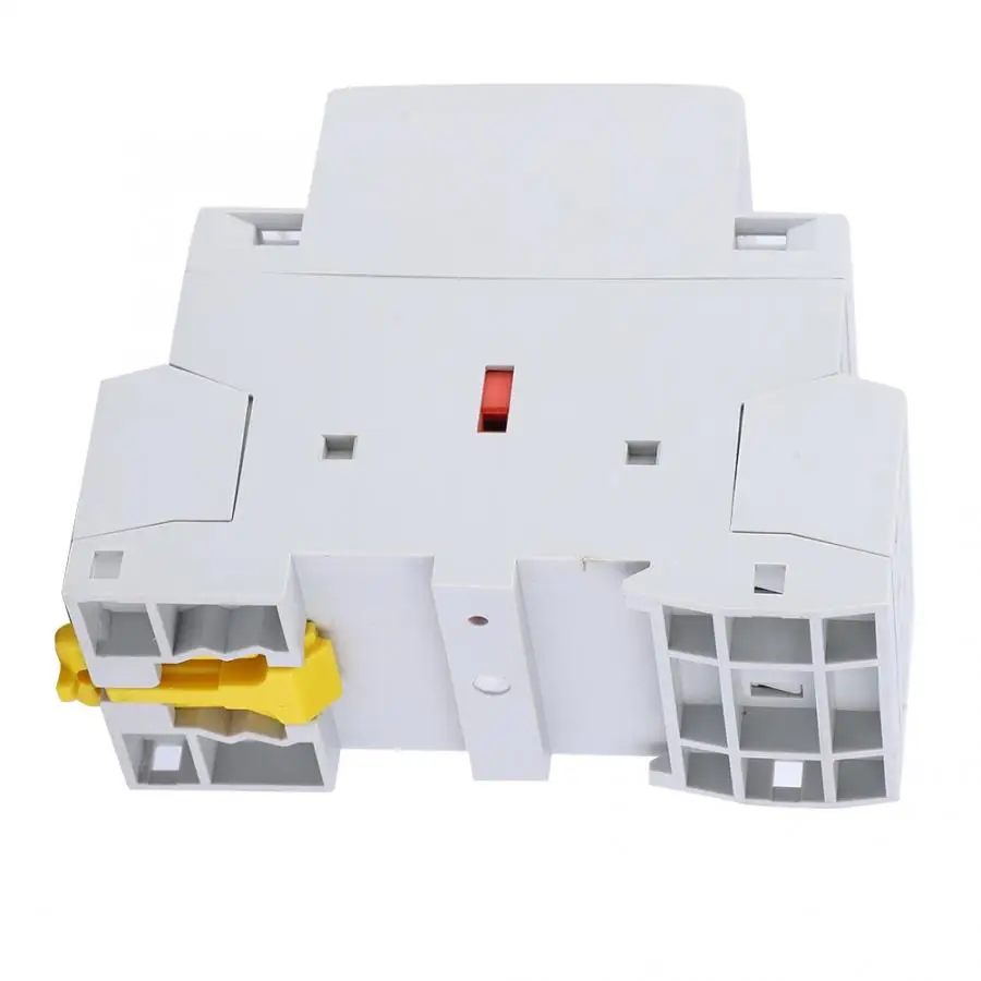 4P 16A 230/240V 50/60HZ AC контактор для дома с ручным переключением din-рейка 35 мм 4NO IP40