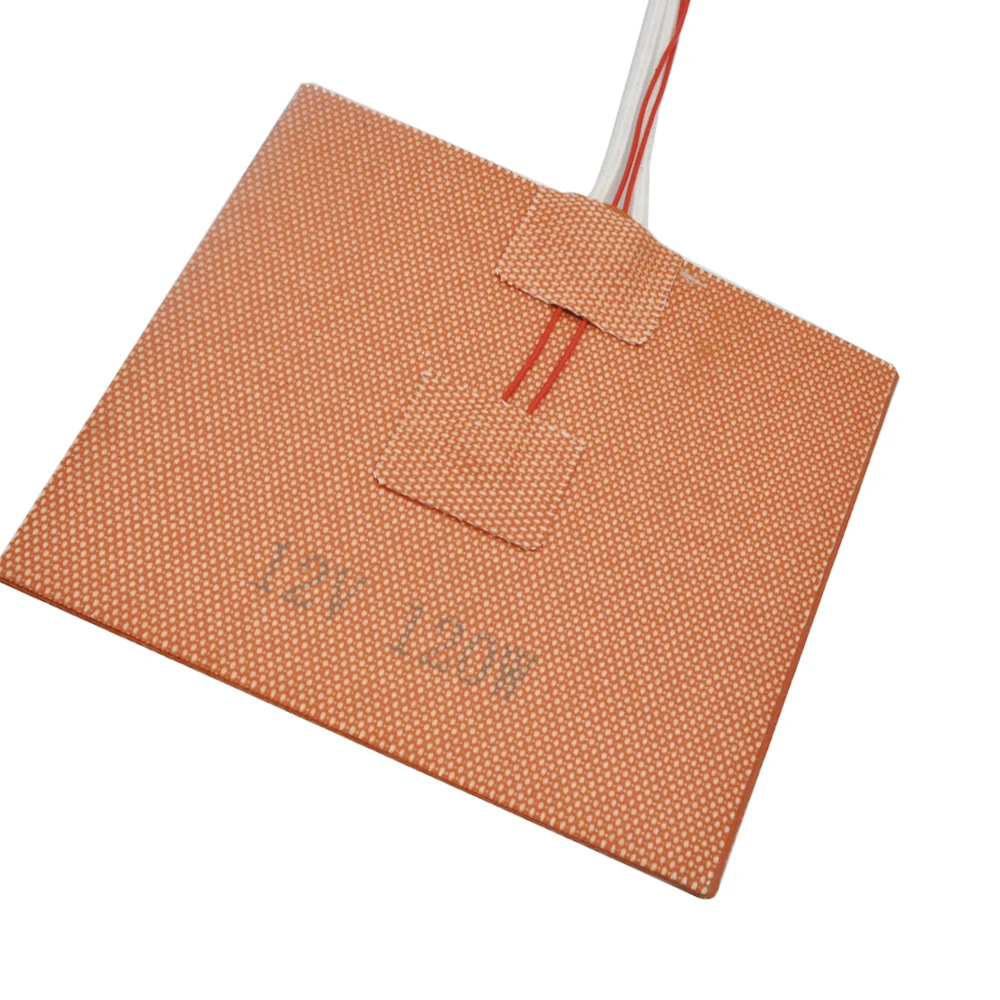 120X120mm47inch12V120WSiliconeHeaterHotbedMatHeatedBedPad