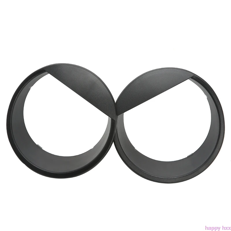 2x Bezels фары переднего света Angry Bird накладка ABS для Jeep Wrangler 2007