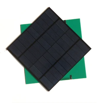 

BUHESHUI 3W 9V Solar Cell Module 150*150MM Polycrystalline Solar Panel Charger For 6V/7.5V Battery Light 500pcs Wholesale