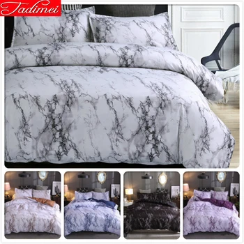

New Creative Grey Duvet Cover Pillowcase 3pcs Bedding Set Adult Kid Child Soft Bed Linen Single Twin Full Double Queen King Size