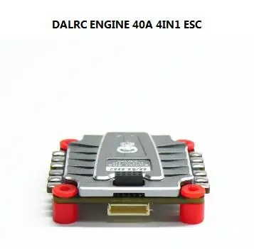 Двигатель DALRC 40A 4в1 ESC BLheli32 DShot 1200 для DIY FPV квадрокоптера дрона