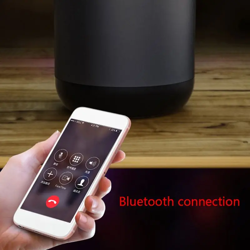 S4 мини металлический беспроводной Bluetooth 4,2 динамик TWS подключения TF карты вызова