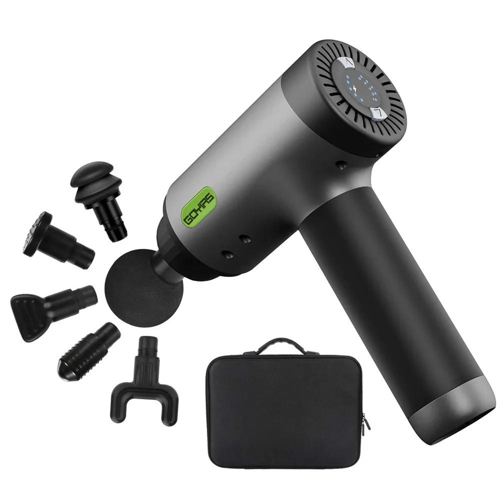 Goyirs Massage Gun Deep Tissue Percussion Muscle Massager for Pain Relief Handheld Electric Super Quiet Brushless 1 Goyirs Massage Gun Deep Tissue Percussion Muscle Massager for Pain Relief Handheld Electric Super Quiet Brushless 2