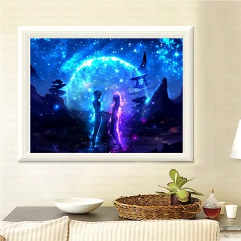 

5D DIY Full Square Diamond Painting Fantastic Mosaic Love The Sky Diamond Rhinestone Embroidery Cross Stitch Home Decor